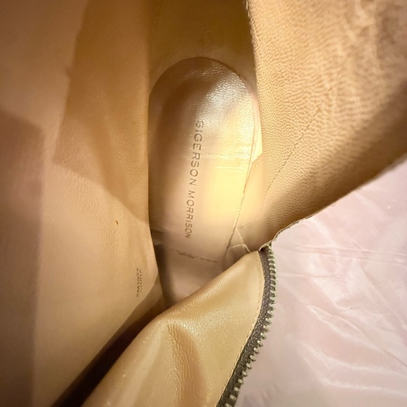 Sigerson Morrison Suede Leather Fringe Ankle Boots 4” Heel Size 7.5 MSRP $695 - Picture 11 of 11